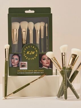 Spectrum x Katie Jane Hughes 6-Piece Makeup Brush Set